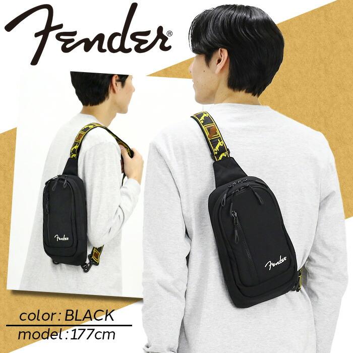 Fender（フェンダー） ボディバッグ ワンショルダー サブバッグ 斜め 