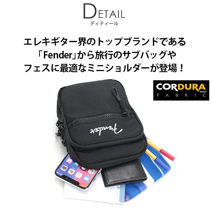 Fender（フェンダー） ショルダーバッグ サブバッグ ミニ ポーチ 斜め
