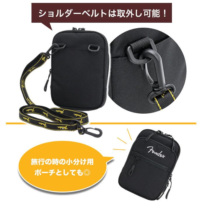 Fender（フェンダー） ショルダーバッグ サブバッグ ミニ ポーチ 斜め