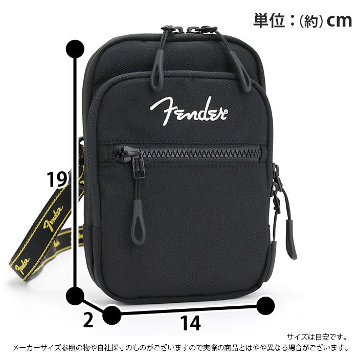 Fender（フェンダー） ショルダーバッグ サブバッグ ミニ ポーチ 斜め