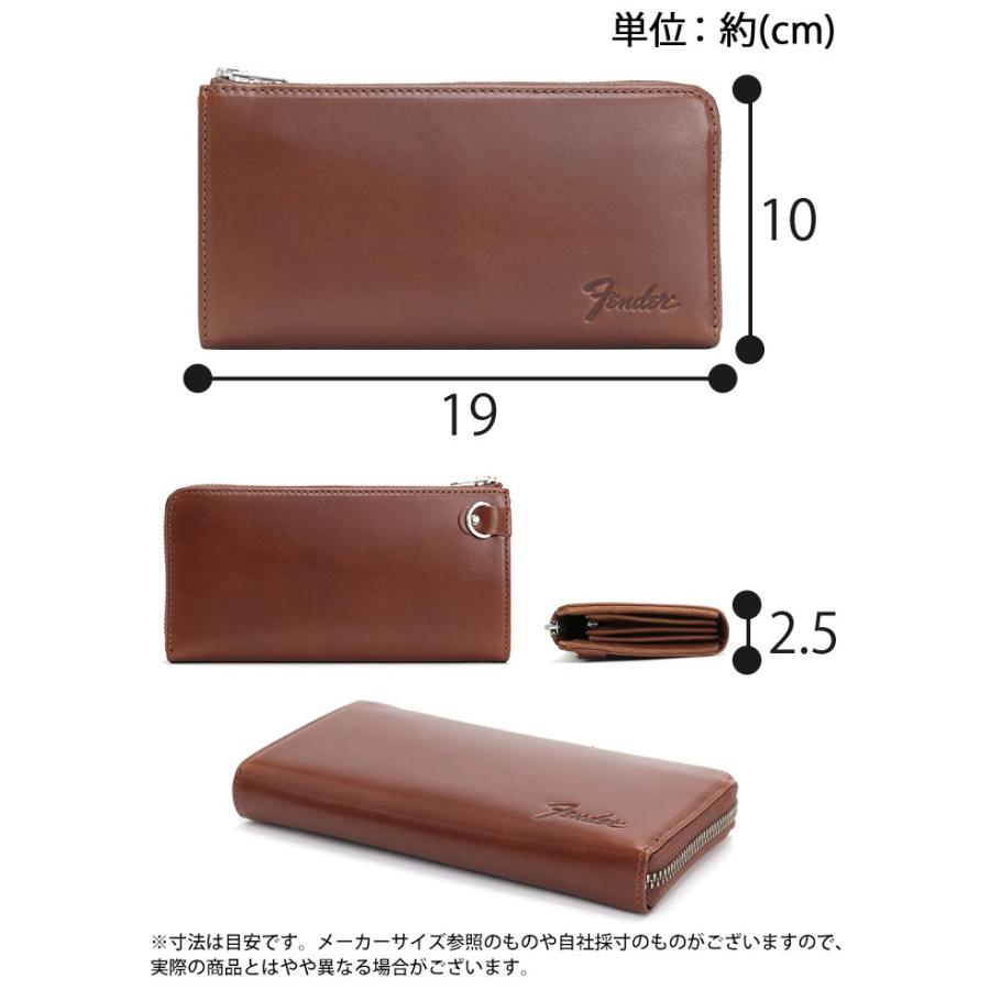 Fender（フェンダー） 長財布 Fender L字ファスナー ロングウォレット