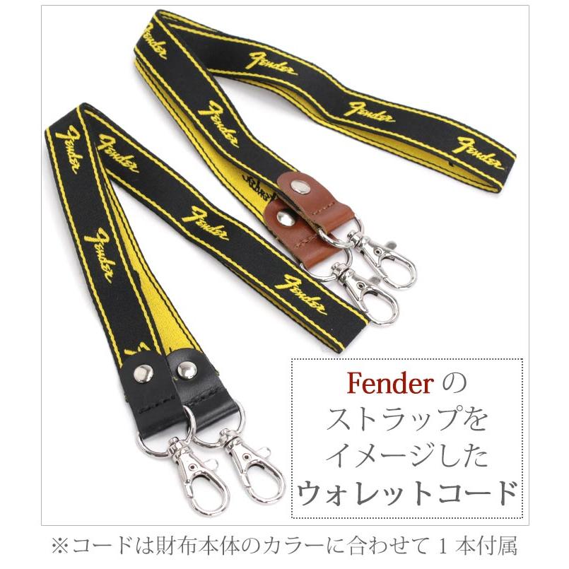 Fender（フェンダー） 長財布 Fender L字ファスナー ロングウォレット