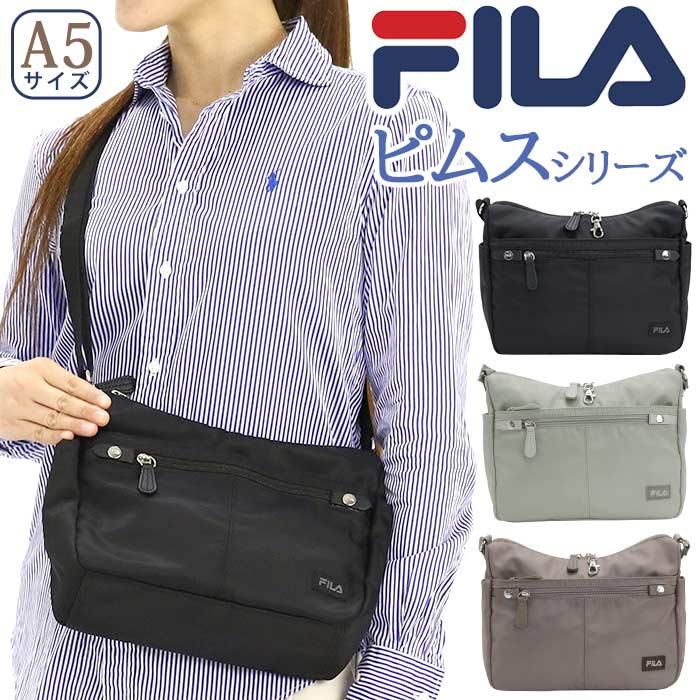 FILA（フィラ） ショルダーバッグ ツイルナイロン ミニ 斜め掛けバッグ