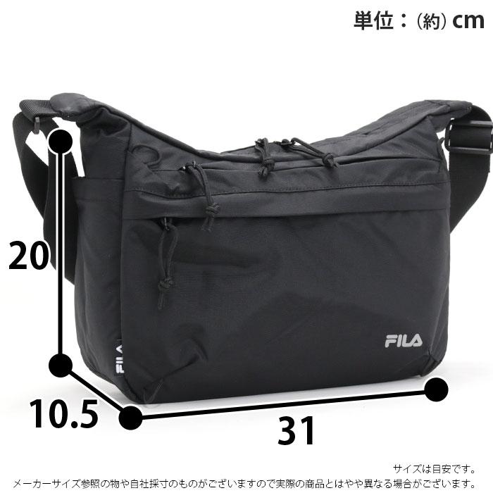 FILA（フィラ） ショルダーバッグ 斜め掛け 肩掛け コンパクト B5
