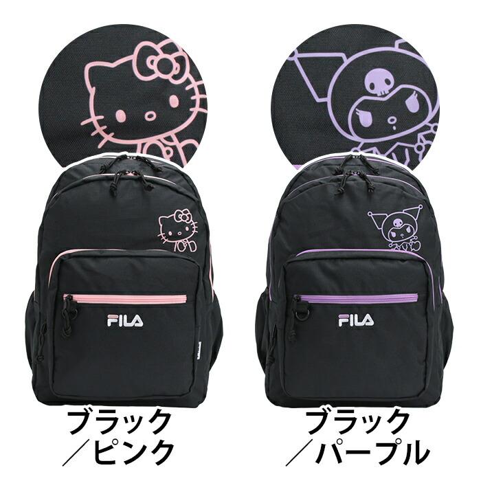FILA（フィラ） リュックサック サンリオ オーバープリント 2層
