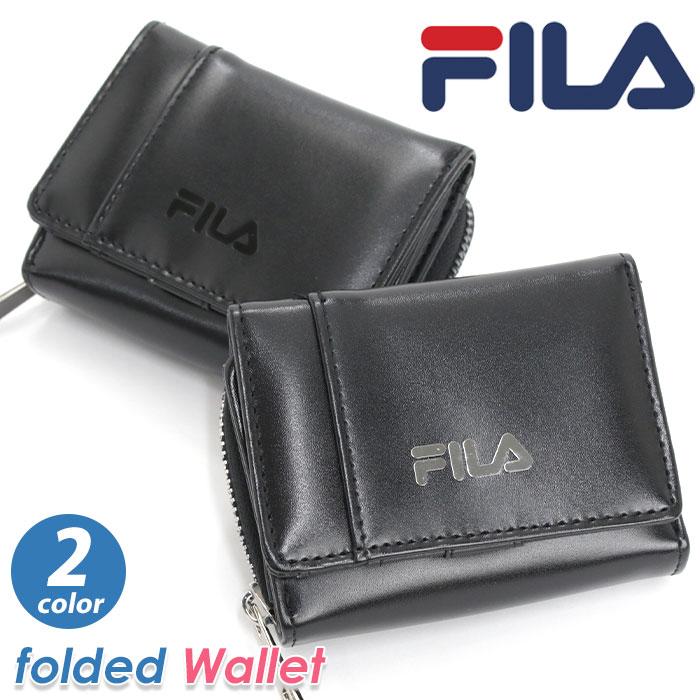 FILA　小銭入 FILA（フィラ） コインケース 小銭入れ メンズ 本革 L字ファスナー
