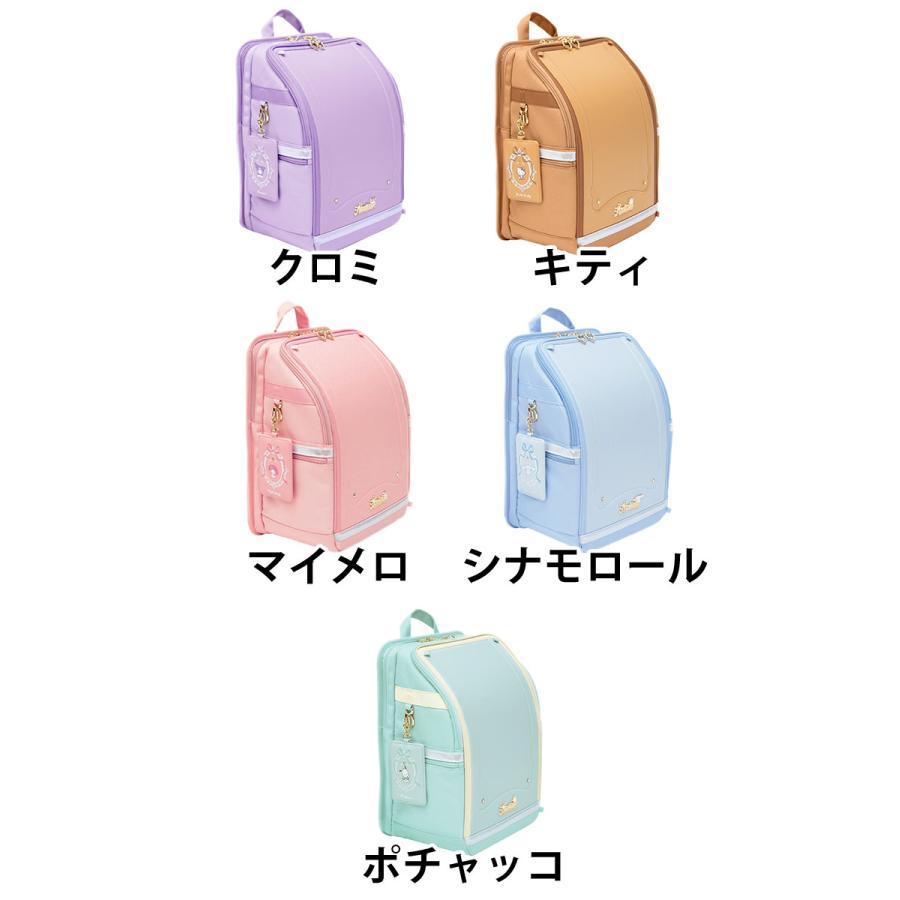 ランリュック キッズ リュック ふわっセル サンリオ ランドセルリュック クロミ ハローキティ マイメロディ シナモロール ポチャッコ 軽い かわいい A4 FUWASSELの画像