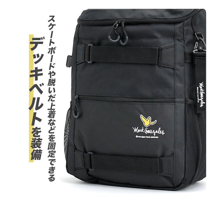 Mark Gonzales マークゴンザレス リュックサック スクエア A4 B4 30L