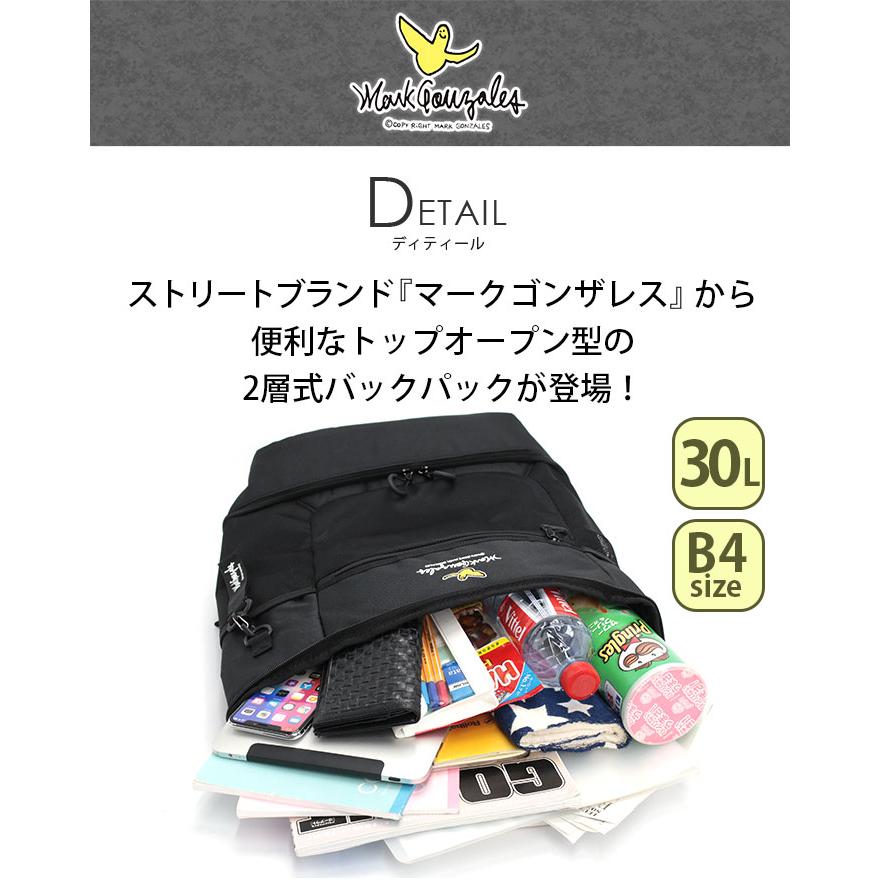 Mark Gonzales マークゴンザレス リュックサック スクエア チャーム付