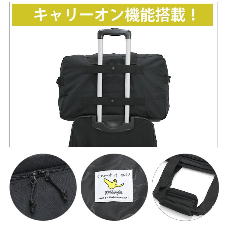 ボストンバッグ （What it isNt）MarkGonzales ワット イット イズント マークゴンザレス 50L 旅行 ショルダー 2WAY 林間学校 自然学舎 移動教室｜pro-shop｜11