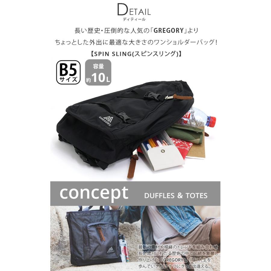 GREGORY ボディバッグ グレゴリー トートバッグ CLASSIC SPIN