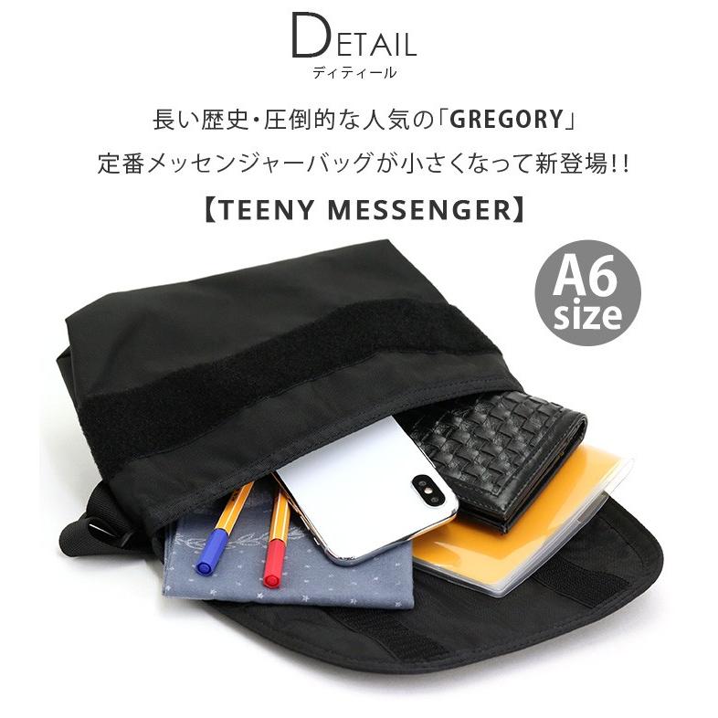 メッセンジャーバッグ グレゴリー GREGORY ティーニー 2.5L TEENY MESSENGER ミニ ショルダー バッグ メンズ レディース ブランド 旅行｜pro-shop｜17