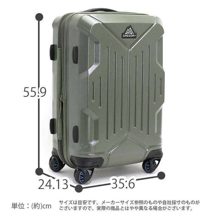 キャリーバッグ グレゴリー GREGORY スーツケース 45L Mサイズ 拡張 旅行 バッグ キャリーケース メンズ レディース ブランド　 ハードケース 3泊 4泊