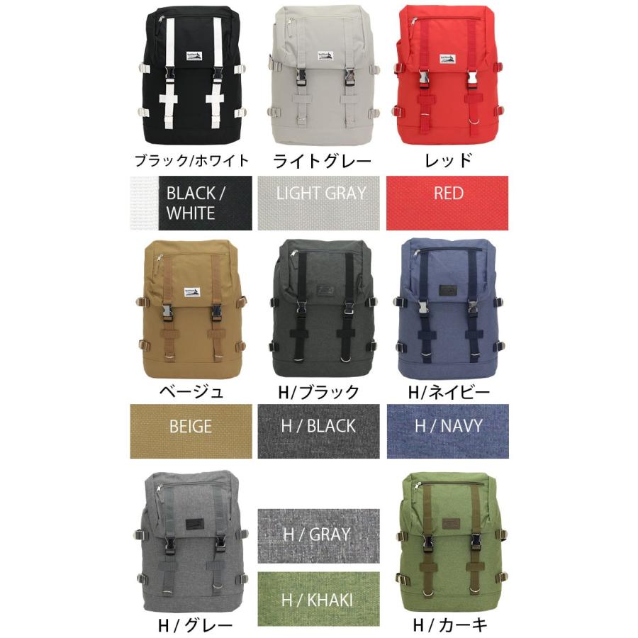 Healthknit（ヘルスニット） リュック デイパック メタルバックル