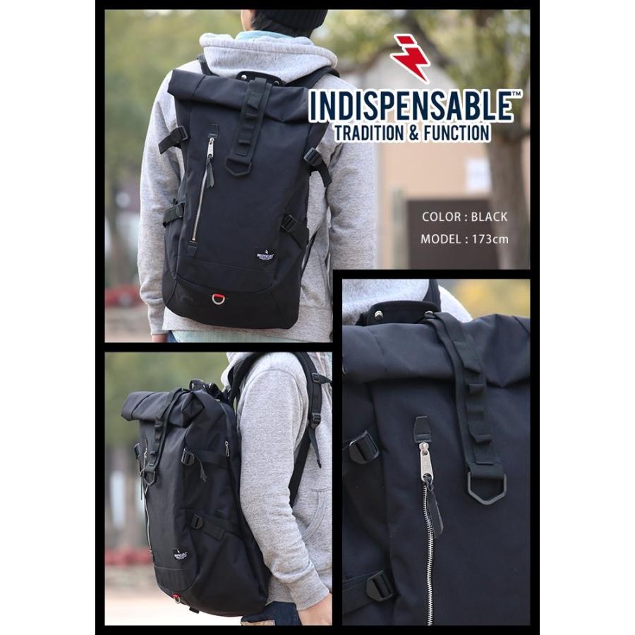 リュックサック INDISPENSABLE インディスペンサブル リュック ロール