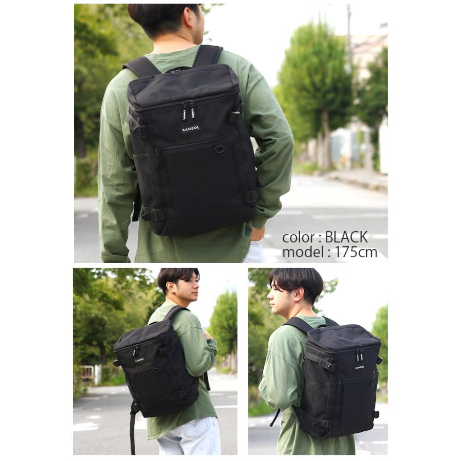 KANGOL（カンゴール） リュック リュックサック 25L スクエア トップ