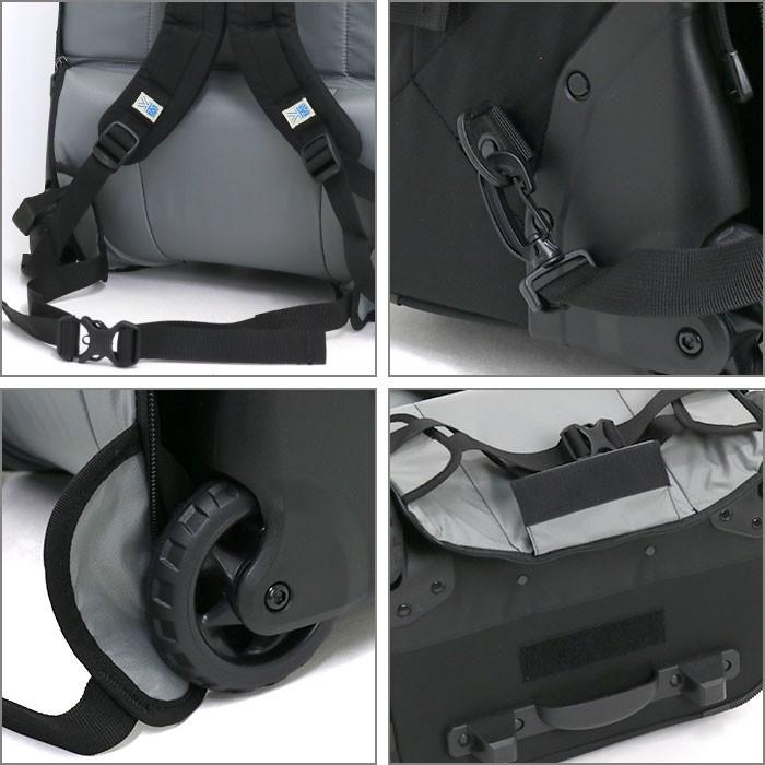 clamshell ☆ スーツケース karrimor カリマー キャリーバッグ 男性