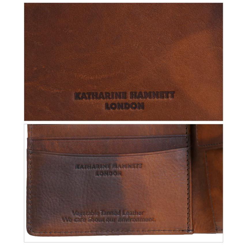 KATHARINE HAMNETT（キャサリンハムネット） 二つ折り 財布 メンズ