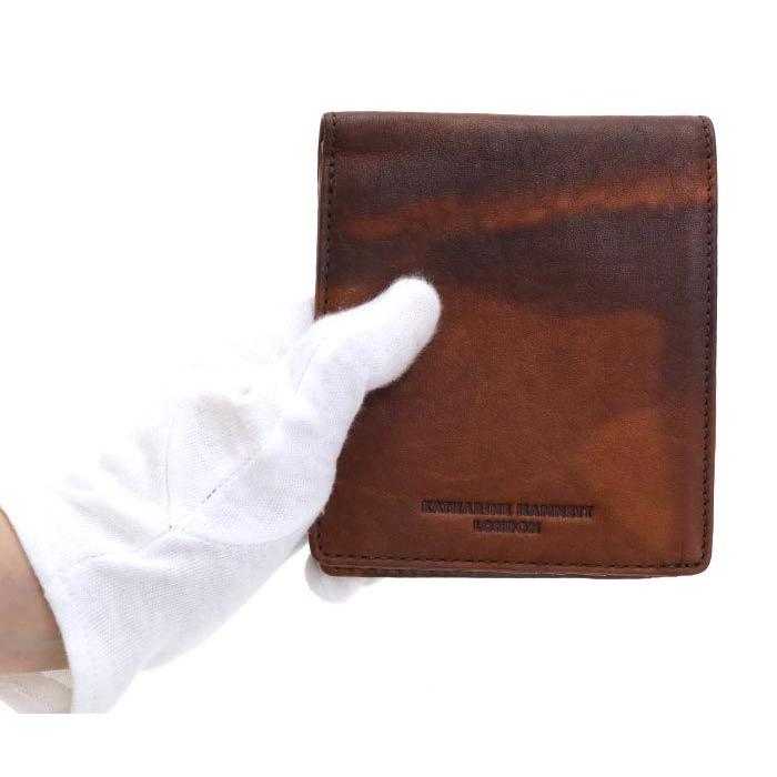 KATHARINE HAMNETT（キャサリンハムネット） 二つ折り 財布 メンズ