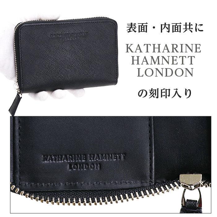 KATHARINE HAMNETT（キャサリンハムネット） 財布 二つ折り KATHARINE