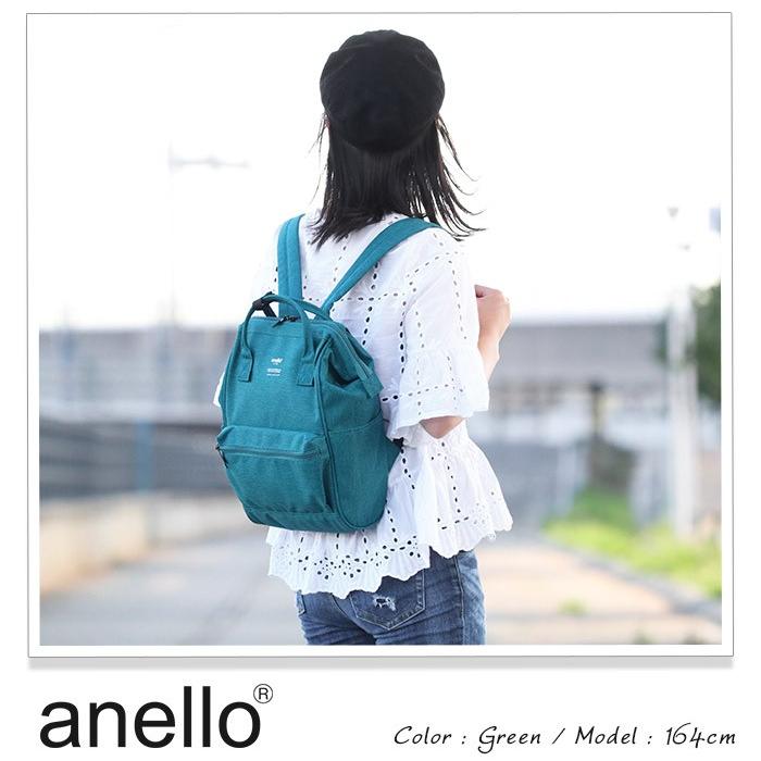 リュック anello アネロ デイパック TRACK 口金 レディース 撥水 A4 黒 可愛い リュックサック バックパック マザーズバッグ ブランド 旅行 正規品 母の日｜pro-shop｜23