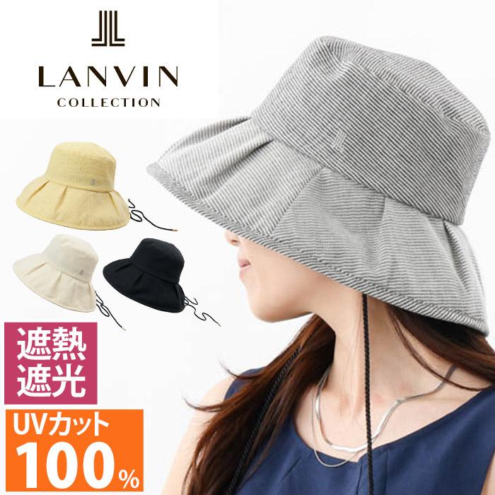 LANVIN COLLECTION ランバン コレクション 帽子 レディース ハット 日
