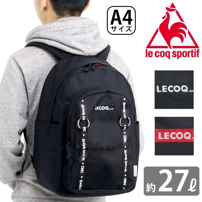 リュック レディース メンズ Le Coq Sportif ルコック スポルティフ 春夏 新作 リュックサック 27l バックパック デイパック 通勤 通学 サイドポケット Lecoq 030 バッグとスーツケースのビアッジョ 通販 Yahoo ショッピング