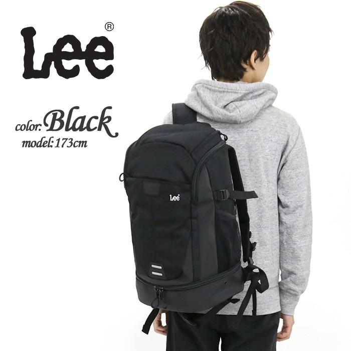 Lee（リー） リュックサック 大容量 33L バックパック デイパック 2層