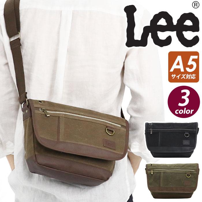Lee リー ショルダーバッグ フラップショルダー サブバッグ 斜め掛け 肩掛け ビンテージ風 メンズ レディース 男性 女性 旅行 散歩 A5 パラフィン加工 320-4032 Lee（リー） ショルダーバッグ フラップショルダー サブバッグ 斜め