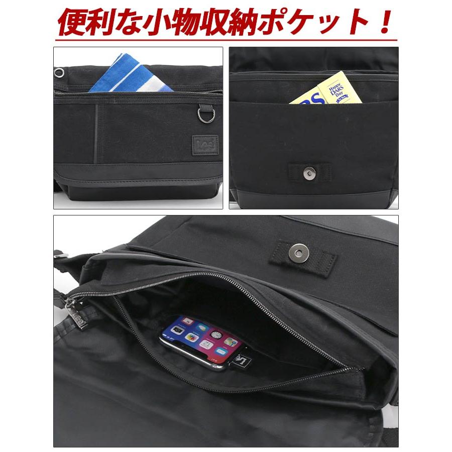 Lee リー ショルダーバッグ フラップショルダー サブバッグ 斜め掛け