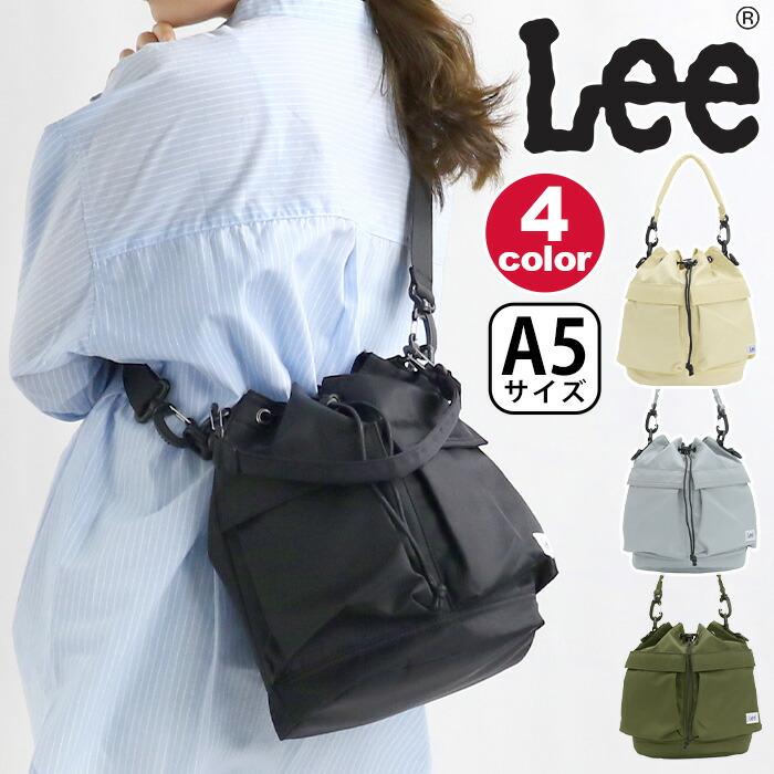 Lee（リー） ショルダーバッグ 巾着ショルダートートバッグ メンズ