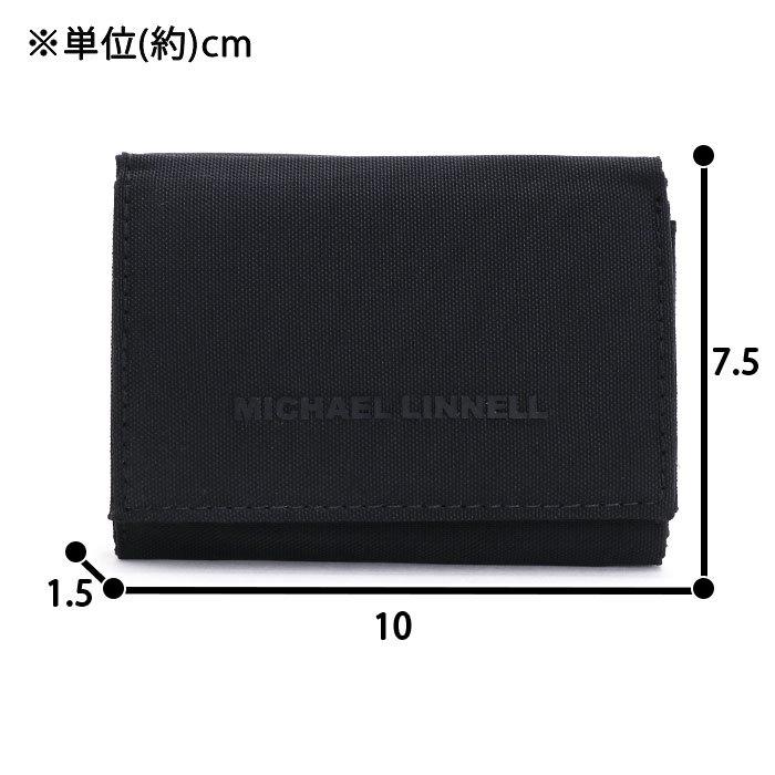 【新品】 MICHAEL三つ折り財布 MICHAEL LINNELL（マイケルリンネル） Trifold Wallet 三つ折り財布