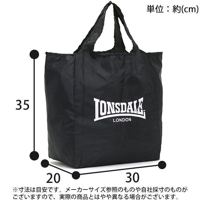LONSDALE（ロンズデール） エコバッグ メンズ レディース トートバッグ