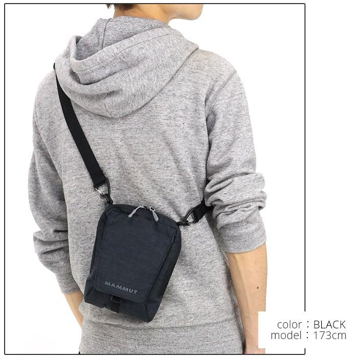2L 新品 マムート タッシュ ポーチ ミニ ショルダー バッグ 黒 ウエスト MAMMUT（マムート） ショルダーバッグ Tasch Pouch Melange ショルダー