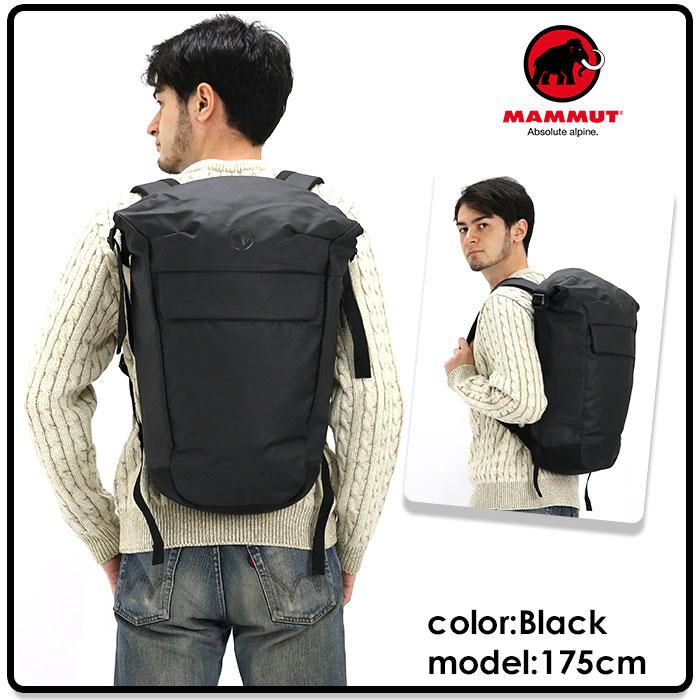 MAMMUT（マムート） リュックサック ロールトップ 口折れ リュック PC