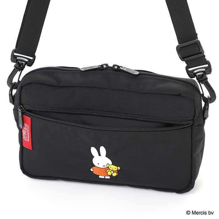 マンハッタンポーテージ　ミッフィーショルダーバッグ 黒 Manhattan Portage（マンハッタンポーテージ） ショルダーバッグ 限定