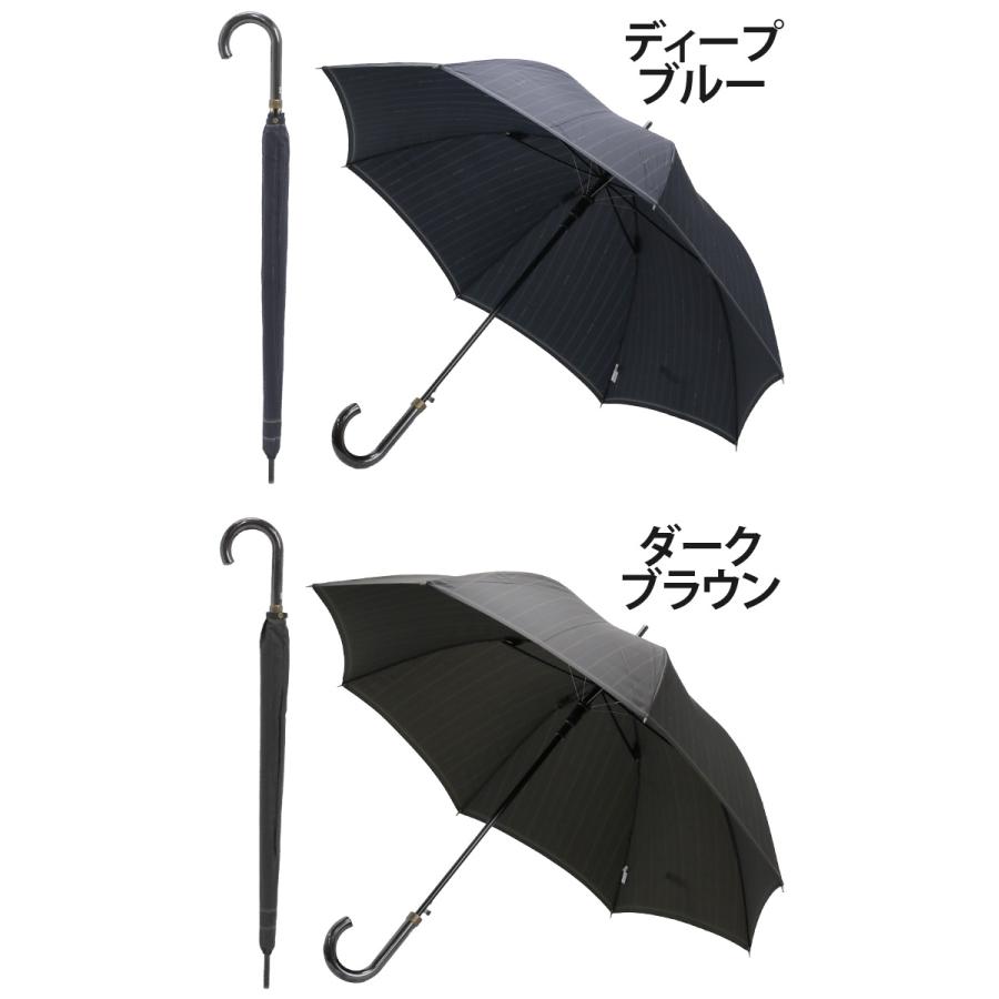 mila schon（ミラショーン） 傘 長傘 雨傘 メンズ ワンタッチ ジャンプ