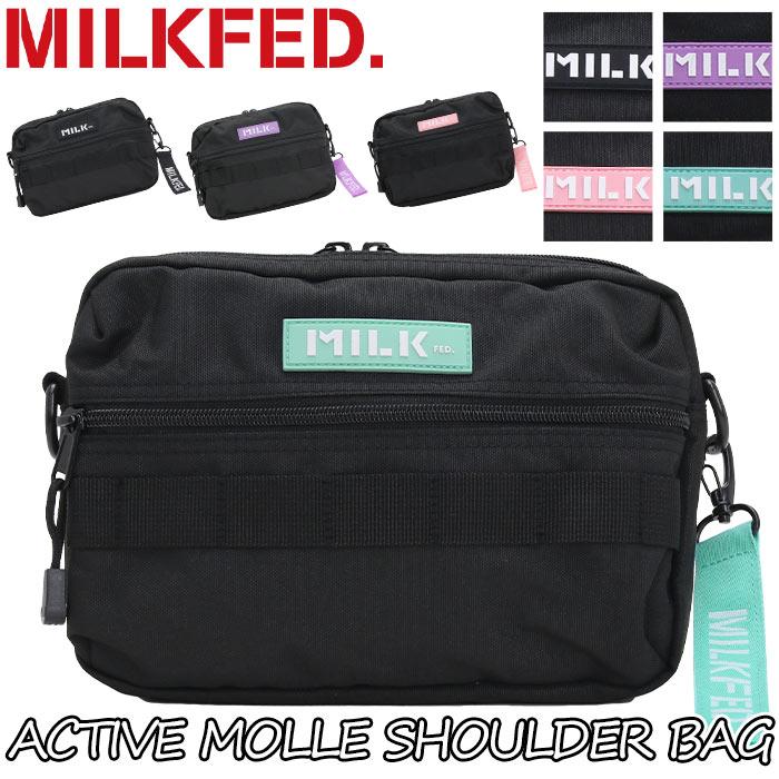 MILKFED. ショルダーバッグ ミルクフェド MILK FED. レディース ヨコ型 
