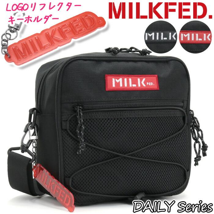 MILKFED.（ミルクフェド） ショルダーバッグ 肩掛け 斜め掛け スクエア