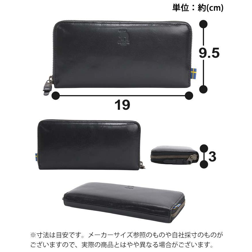 moz（モズ） 財布 メンズ レディース 長財布 本革 ラウンドファスナー