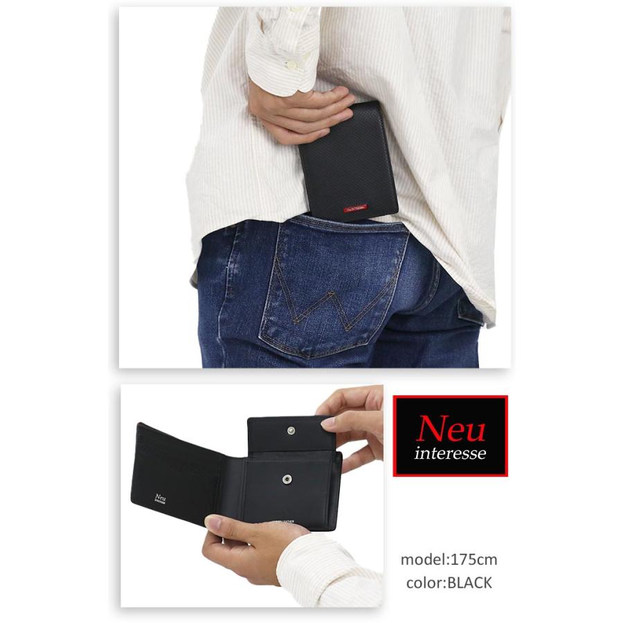 Neu interesse（ノイインテレッセ） 二つ折り財布 Neu interesse Saal