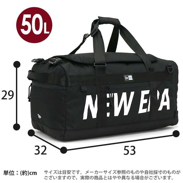 NEW ERA ボストンバッグ ニューエラ 大容量 50L 2WAY ボストン NEW ERA ボストンバッグ ニューエラ 大容量 50L 2WAY ボストン