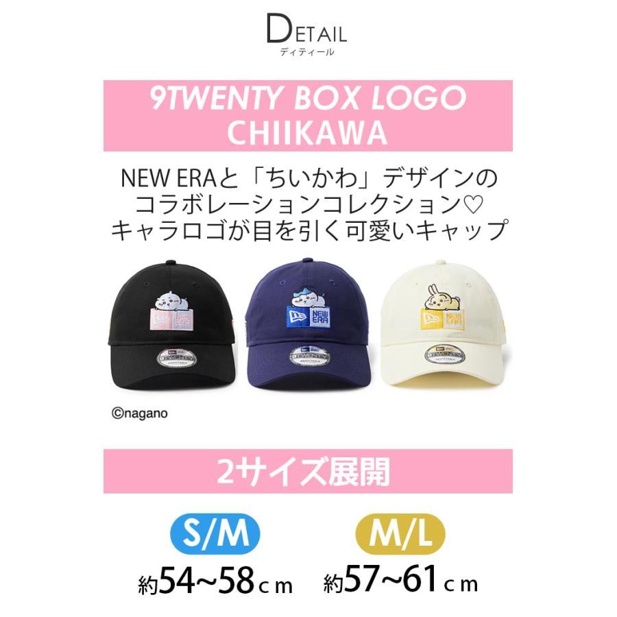 NEW ERA（ニューエラ） キャップ ちいかわ ハチワレ うさぎ ゴルフ