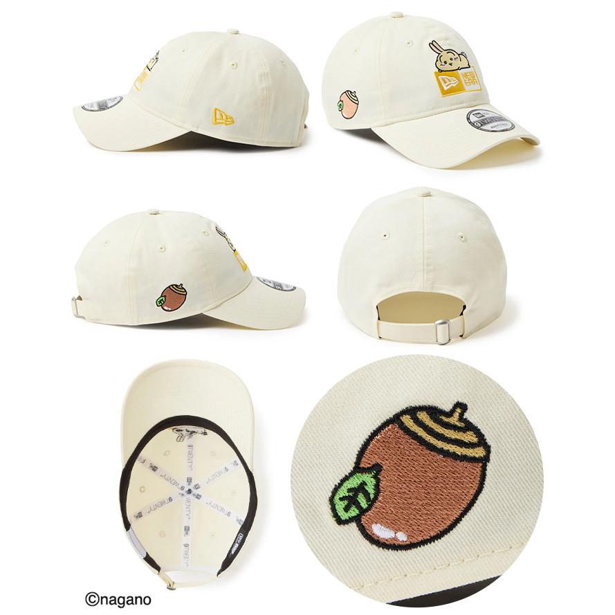 NEW ERA 9TWENTY ベースボールキャップ ちいかわGOLD/RED NEW ERA（ニューエラ） キャップ ちいかわ ハチワレ うさぎ ゴルフ
