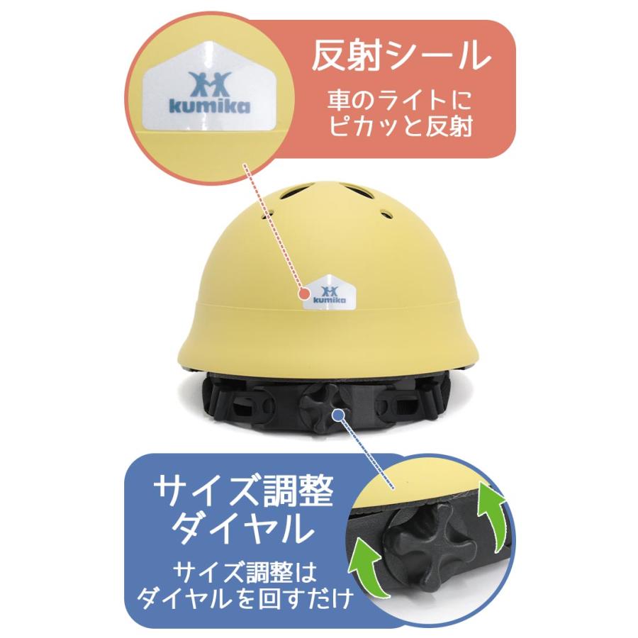 nicco（ニコ） ベビーヘルメット ルシック L 自転車 ヘルメット 日本製