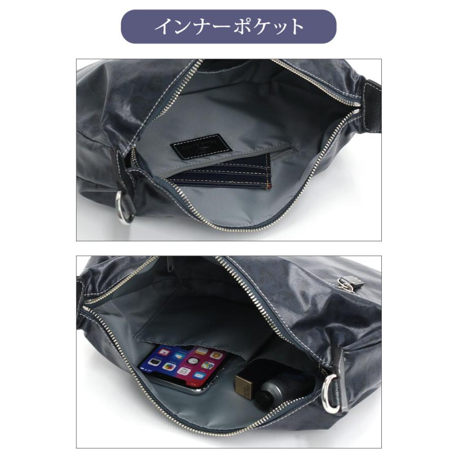 【10％OFFクーポン】 ショルダーバッグ ペレボルサ PELLE BORSA Alive ムーン型 2way 斜め掛け 肩掛け モノグラム 合皮 A5 レディース ギフト プレゼントの画像