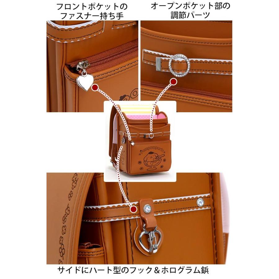 ランドセル 女の子 6年保証 ポムポムプリン サンリオ キャメル 日本製 ファイル B5 ワンタッチ かわいい 女 キャラクター 茶色 ランドセルカバー Pompompurin 001 バッグとスーツケースのビアッジョ 通販 Yahoo ショッピング