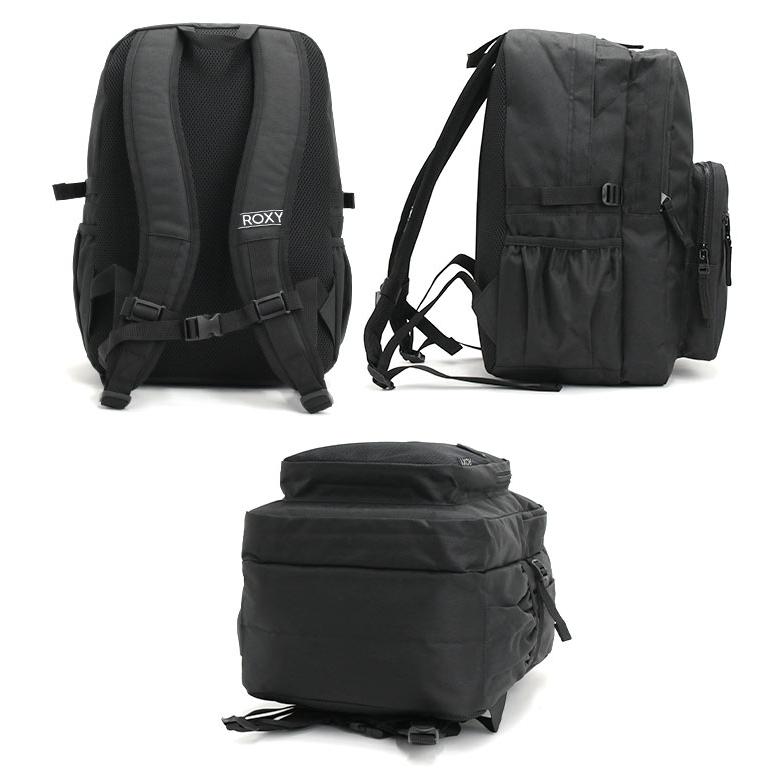 ロキシー ROXY リュック 通学 レディース リュックサック バックパック デイパック マルチポケット 30L A4 B4 黒 RBG265622T | ROXY | 09