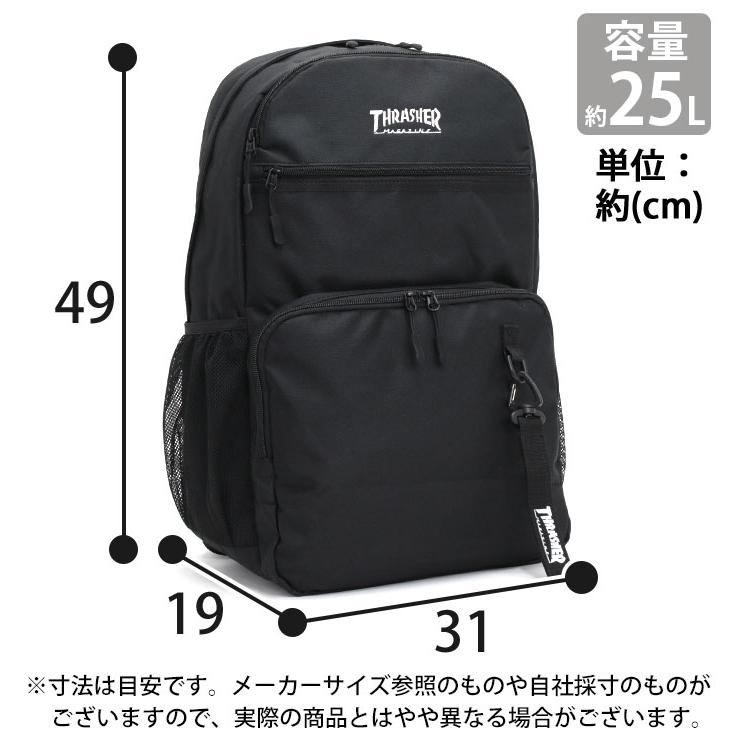 THRASHER（スラッシャー） リュック メンズ 25L リュックサック バック