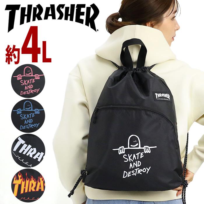 THRASHER（スラッシャー） ナップサック メンズ レディース スポーツ